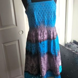 Custom dyed dress